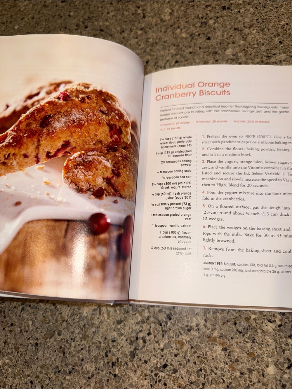 The Vitamix Cookbook by Jodi Berg - White & Red Cover - Picture 9 of 12
